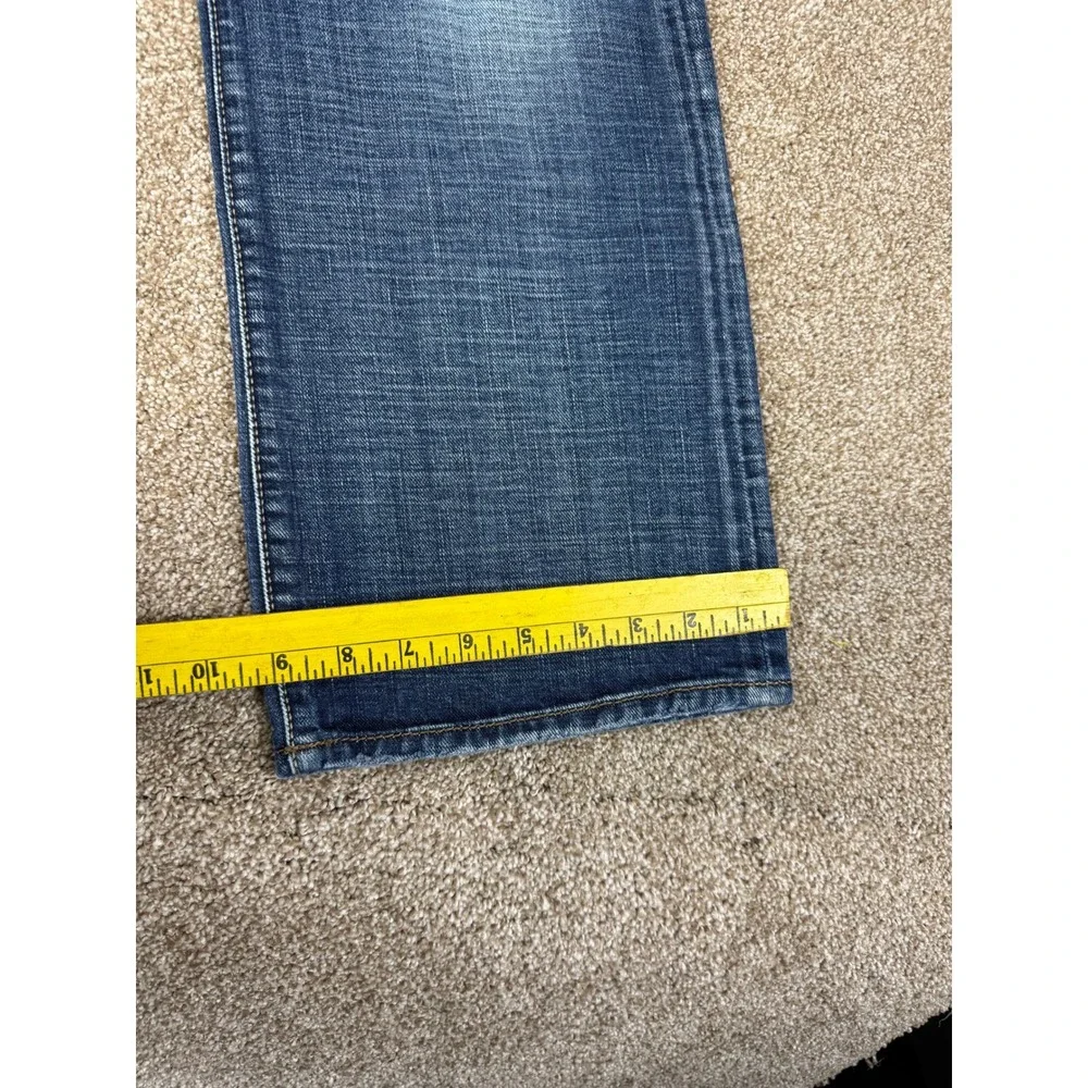 Y2K Mavi Josh Low Rise Easy Bootcut Jeans Mens 33x30 Medium Wash Denim Grunge